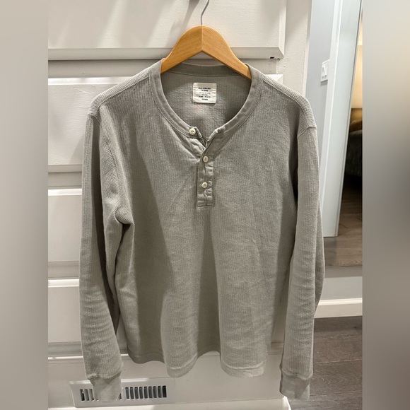 Buck Mason thermal Henley - Picture 1 of 5